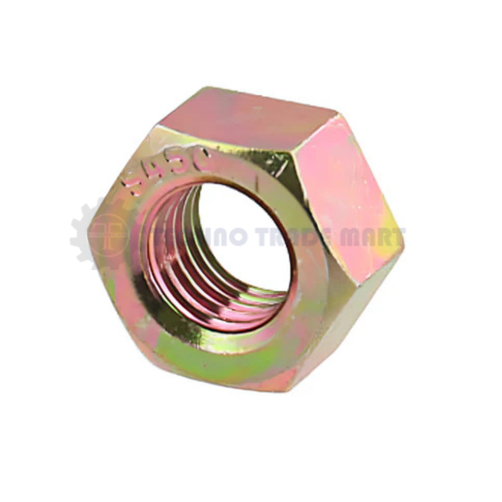 M3 Hex Nut Mild Steel with Yellow Zinc Plating(Dia. 3mm)